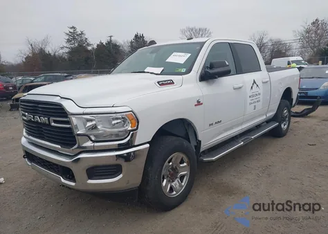 2020 Ram 2500 из США, поврежденный, VIN 3C6UR5DL3LG159871